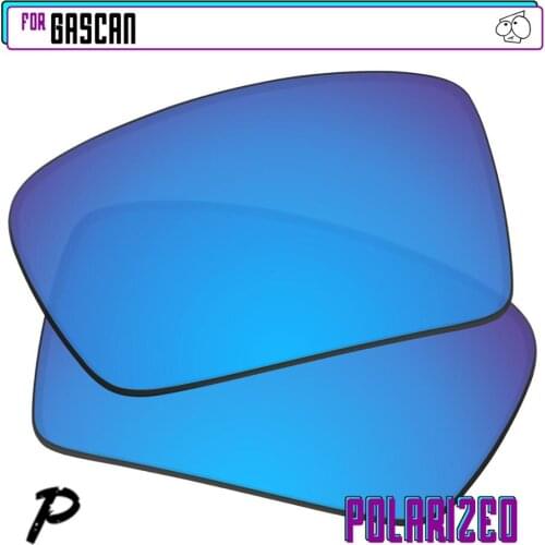 EZReplace Polarized Replacement Lenses for - Oakley Gascan Sunglasses - Blue P