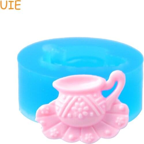 FYL042U 21.5mm Teapot Silicone Mold - Cake Decoration Craft, Fondant, Baking Tools, Gum Paste, Chocolate, Resin, Clay Food Safe