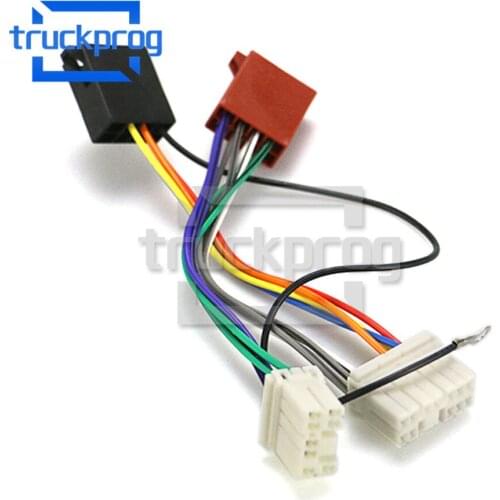 TruckProg ISO Radio Adapter Cable for MAZDA 1987-2001 (select models) Wiring Harness Connector Cable