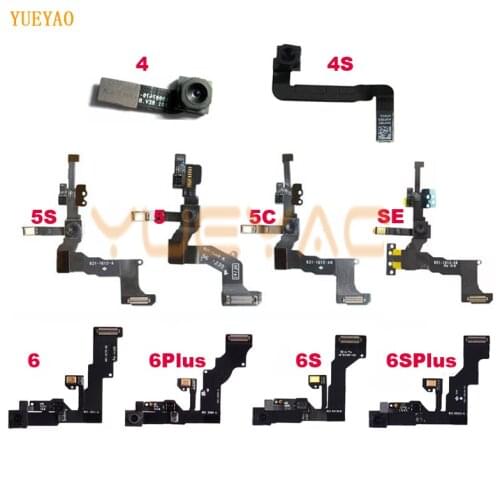 Camera For iPhone 5 5S 5C SE 4 4S Right Proximity Sensor Face Front Camera Flex Cable For iPhone 6 6S 6Plus 6S plus Front Camera