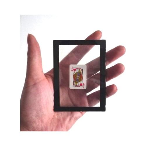 Card Changing Frame - trick, Free shipping, Fire magic Magic trick classic toys