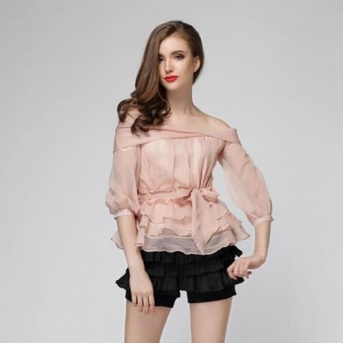 Блузки с открытыми плечами KWD China At AliExpress