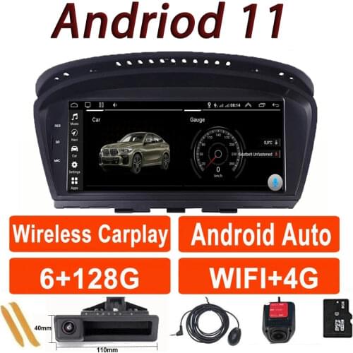 Android 10 Car Radio Stereo MUTIMEDIA Player Pantalla GPS Navigation for BMW SERIE 5 E60 E61 E63 E64 E90 E91 E92 CCC CIC