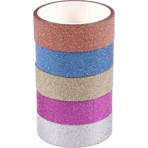 New Fashion 5x Washi Sticky Paper Masking Adhesive Decorative Tape Gift