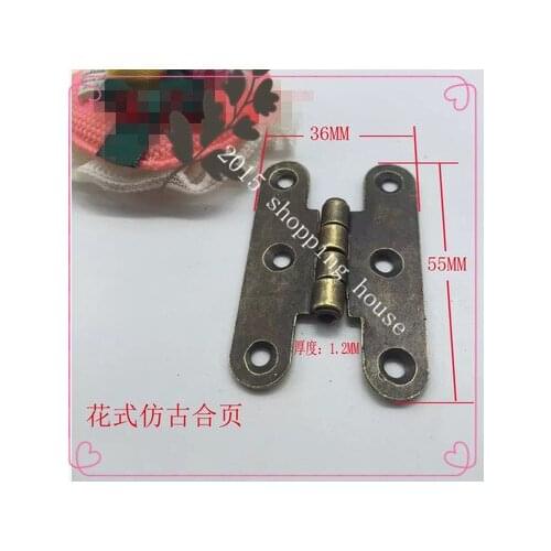 The butterfly plate hinge flap hinge table furniture hardware fittings hinges