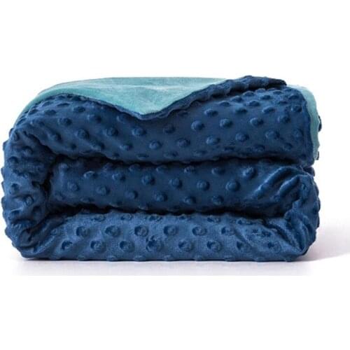 Super Soft Duvet Cover Modern Bubble Fleece Weight Blanket Quilt Cover Home Textile Bed Duvet Cover Twin Queen Size