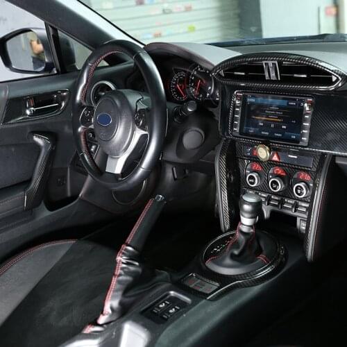 For 2012-2020 Toyota 86 GT86/Subaru BRZ ABS car shift frame inner door handle protective cover sticker interior accessories