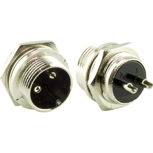 MAYK PLUG MALE CHASSIS 2 PİNLİ