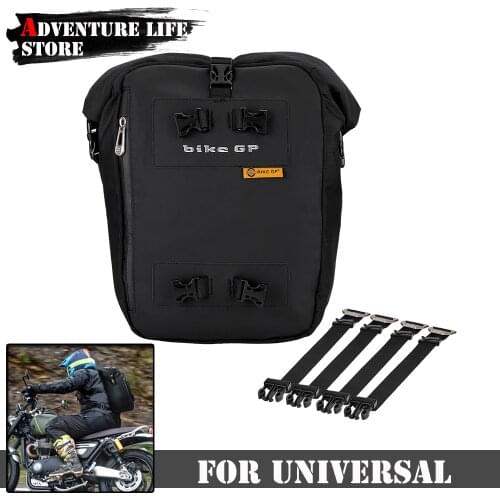 Motorcycle Saddle Bags Waterproof Tail Bag For BMW R1250GS ADV F800GS F700GS Multi-function Backpack 30L For Yamaha MT 07 09