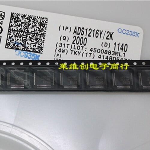 Only original ADS1216Y TQFP-48 brand new genuine chip 24-bit analog-to-digital converter