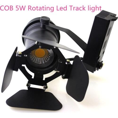 High power COB 5W/7W 2200LM Led Track light AC85-265V LED tack spotlight lamp for Industrial Lift,store shopping mall showcase