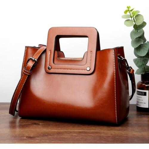 Fashion designer genuine leather handbag for women 2019 handtassen dames tote shoulder bag women crossbody bag bolsa feminina