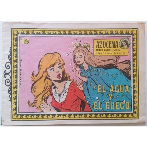 AZUCENA womens youth magazine N. 949, year 1966, ED. TORAY, 1ª edition, author ROSA GALCERAN