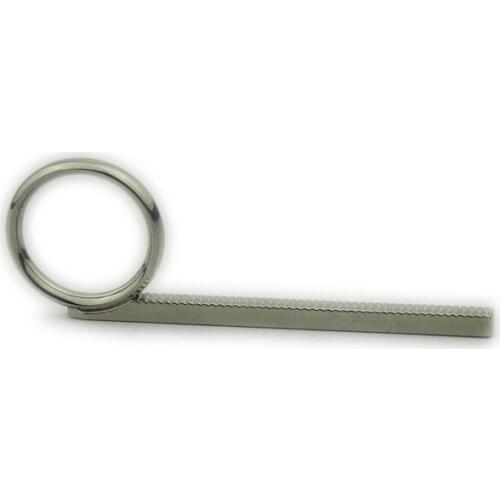 10 Pcs Nickel Plated Trumpet Slide Finger Ring for Repairing Part