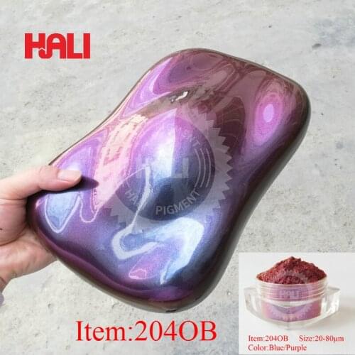 204OB 10g Chameleon pigment Pearl powder,changing color of cars or crafts,a very beautiful colorful color,chameleon powder
