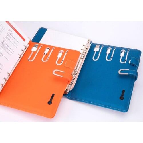 Free Ship Notebook With Powerbank With USB, Could customer logo