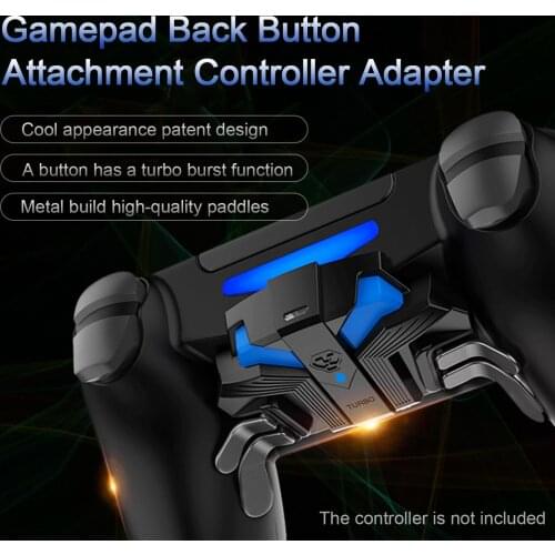 Bevigac Gamepad Back Button Attachment Controller Adapter with Extended Key Turbo Function for SONY PS4 PlayStation 4 Slim Pro
