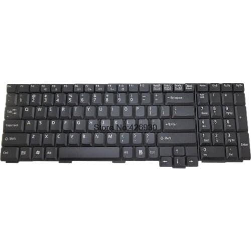 US Laptop Keyboard For Fujitsu N6410 N6420 N6460 N860-7640-T096-02 CP336440-01 N860-7640-T096 CP272760-01 English new