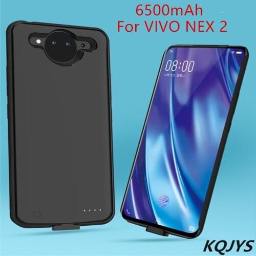 KQJYS Portable Backup Battery Charger Cases For VIVO NEX 2 Battery Case Portable Power Bank Battery Charging Case For VIVO NEX 2