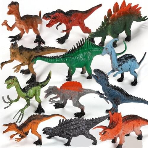 Jurassic wild animal dinosaur Model toy Tyrannosaurus World Park dinosaur model movable doll toy children gift Simulation toys