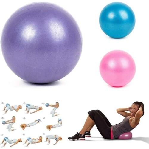 Soft Pilates Ball 25cm Mini Yoga Balance Ball Anti Burst Perfect for Core Training Physical Gym Home Training Gymnastics Ball