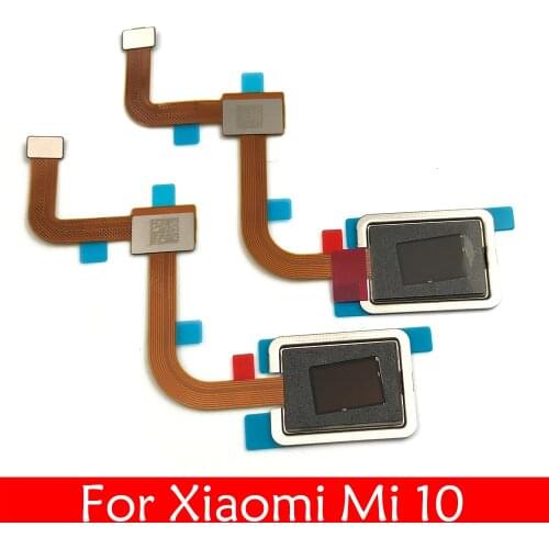 New For Xiaomi Mi 10 Fingerprint Sensor Scanner Touch ID Connect Motherboard home button Flex Cable