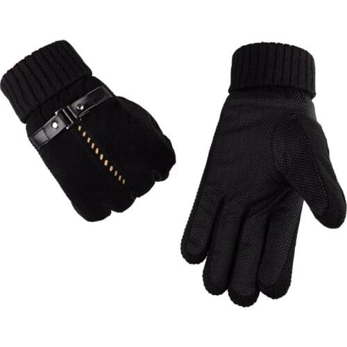 Women Men Ski Gloves Winter Waterproof Outdoor Men Skiing Sportswear Winter Ski Warm Cycling Sports Thick Gloves PU Patchwork