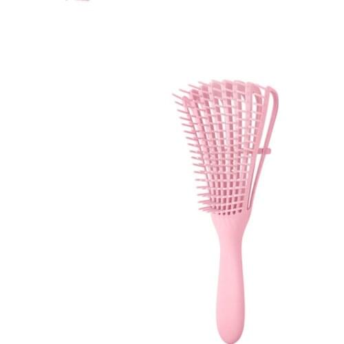 Plastic hairdressing massage comb Anti-static comb soft hair brush Wet dry comb for Hair Knots Wavy Curly Thick Long Hair care