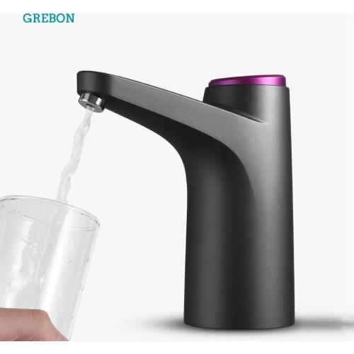 Water Pump For Bottle Pump USB Charge Automatic Electric Water Dispenser Portable Drink Dispenser Mineral Water Bottle Pump 5v