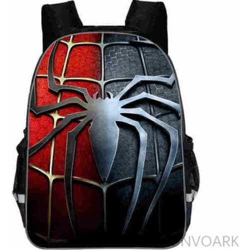 Disney - spiderman 3D Printed School Bags for Children, 11/13/16 Inch Boys and Girls Orthopedic Backpack