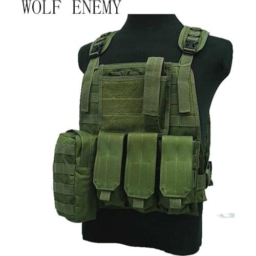Waterproof USMC Tactical Vest Colete Airsoft Tactical Military Molle Soft Body Armor Plates Carrier Vest Military Uniform