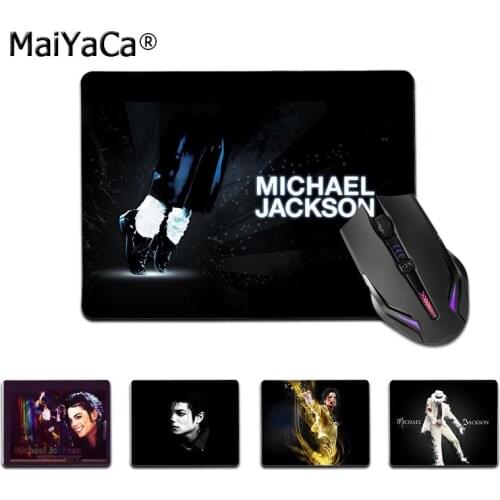 Maiyaca High Quality superstar Michael Jackson Beautiful Anime Mouse Mat Smooth Writing Pad Desktops Mate gaming mouse pad