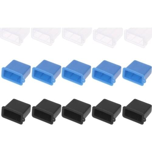 2021 New 5Pcs USB Type A Male Anti-Dust Plug Stopper Cap Cover Protector