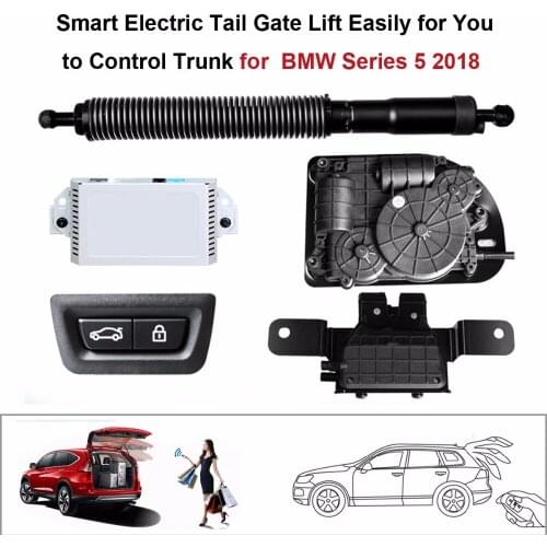 Car Smart Auto Electric Tail Gate Lift for BMW Series 5 G30 G38 2018 Control Set Height Avoid Pinch With electric suction