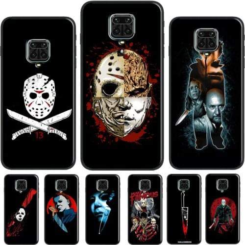 Halloween The Curse Of Michael Myers Case For Xiaomi Redmi Note 8 9 Pro Note 9S 8T 9 9C 9A 9T Cover For Redmi Note 10 Pro Shell