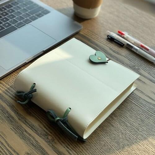 Floral Notebook PU Notebook Cherry Planner Concise Style Carry-on