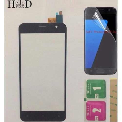 Mobile Touch Screen For Prestigio Muze B3 PSP3512 Duo psp3512 PSP 3512 Duo Touch Screen Panel Lens Replacement + Protector Film