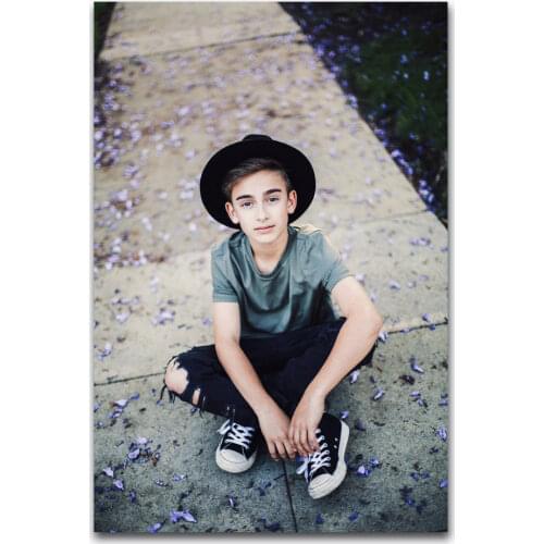 New Johnny Orlando Hot Child Music Star-Silk Art Poster Wall Sicker Decoration Gift