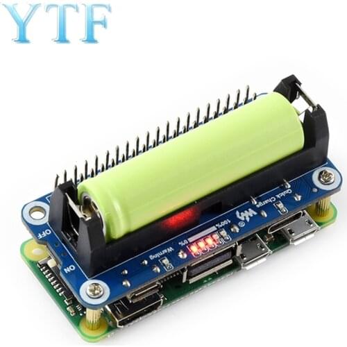 Raspberry Pi 4/3 B/B+ Zero Generation Lithium Battery Expansion Board Module 5V Mobile Power