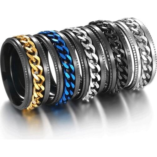 POFUNUO Men's Chains