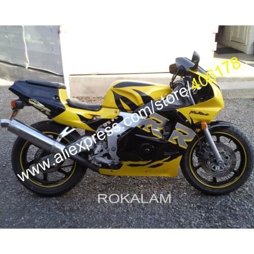 Popular Fairing Kits For Honda CBR250RR 250 1990-1994 Yellow & Black Motorcycle Bodykits Fairing (Injection Molding)