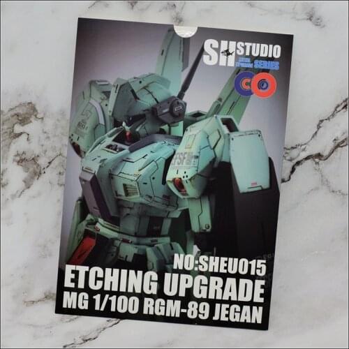 SH STUDIO 1/100 MG JEGAN Gundam Dedicated DIY Etching Sheet Metal Detail Supplement