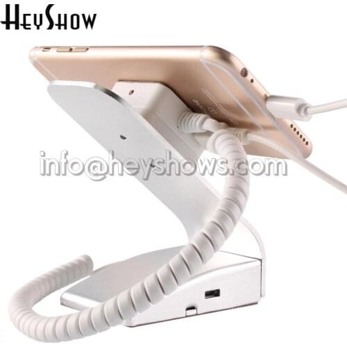 Mobile Cell Phone Security Display Stand Burglar Alarm System For All Phones Retail Shop Loss Prevention