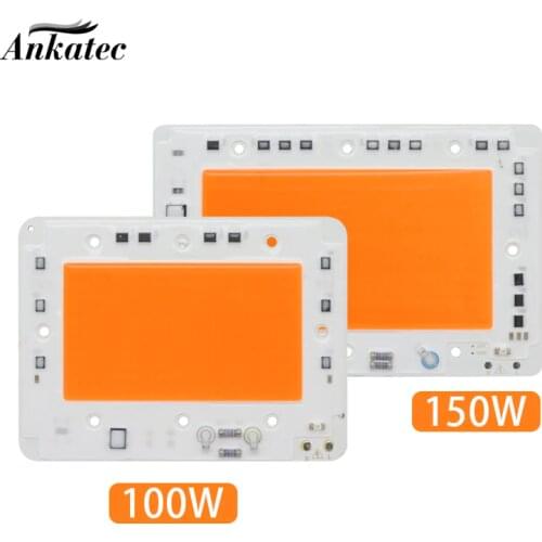 LED Grow , led cob full spectrum, COB CHIP, 150w, 100W ,Light module,indoor led full spectrum 380-840NM，free shipping
