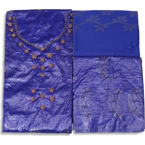 Tissu Coton Bazin Riche Fabrics Brode Atiku fabric Heavy Beads African Materials Guinea Jacquard Brocade Fabrics 3+2+2 yards/lot