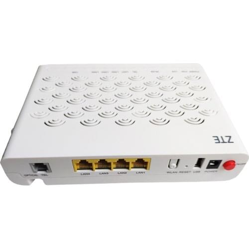 Hot Sales ZTE F660 GPON ONT 1GE+3FE+1POTS+USB+WIFI GPON 6.0 version Optical Network Terminal English version