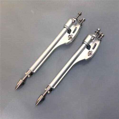 1PCS RC Boat CAT Flexible Shaft Bracket 4.76mm Stern Tail Hard Mount with Propeller Adapter for Electric Gasoline Connect