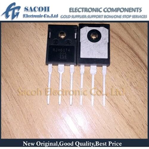 Free Shipping 10Pcs RJH60T4DPQ-A0 RJH60T4DPQ RJH60T4 TO-247 60A 600V Silicon N Channel IGBT