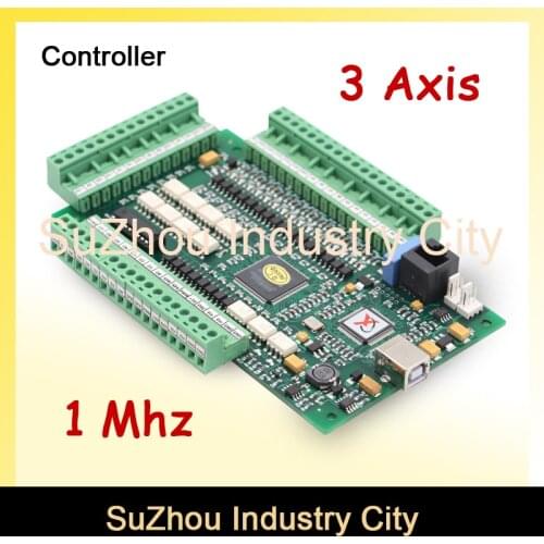 3 Axis MACH3 USB CNC Motion Control Card frequency 1MHZ CNC Controller Driver Board used for stepper motor and servo motor