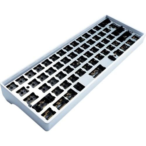 60% High Profile Case 61 64 A60 GK61 Hotswap Kit Anodized Aluminum CNC Case Plate For Mechanical Keyboard GK61X GK61XS GK64